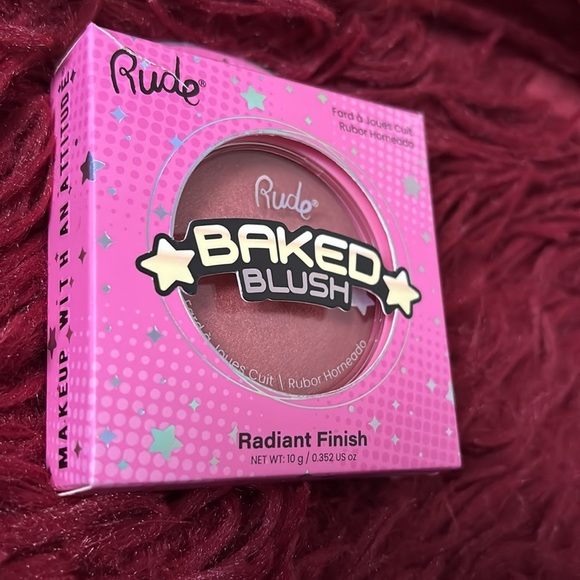 RUDE Pink Radiant Baked Blush Bath & Body - Picture 3 of 7